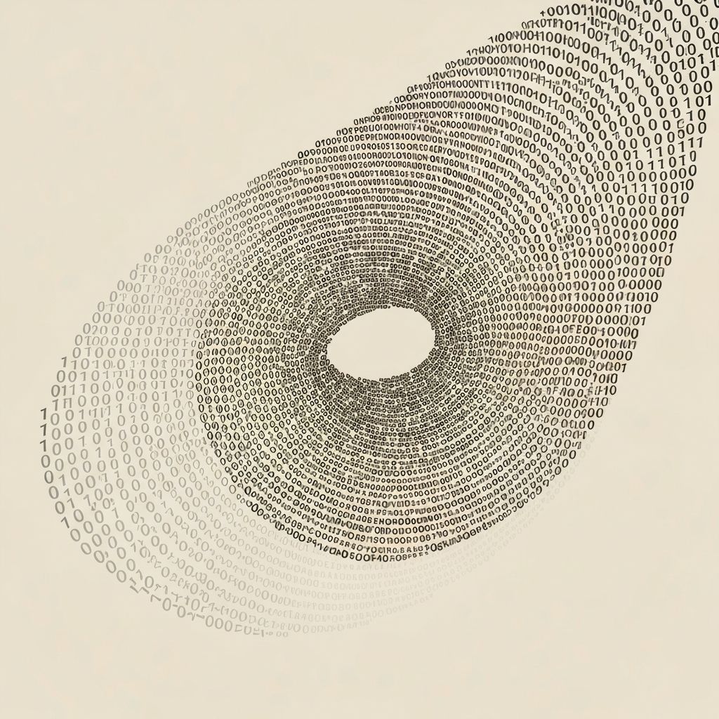 Binary number data stream